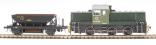 Class 14 Train pack with D9553 in BR green and four 'Dogfish' wagons in BR black