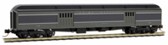 Pullman baggage heavyweight of the Union Pacific - two-tone grey with white stripes 740