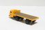 Scammell Scarab with flatbed trailer "British Rail" (1970's) yellow