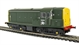 Class 15 diesel electric BTH/Clayton D8235 in BR green livery with full yellow ends.