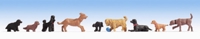 Dogs - pack of 9