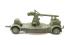 Anti-aircraft gun trailer