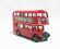 AEC RT d/deck bus with roof route box "London Transport"