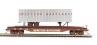 52' 6" Flat Car c/w 35' Trailer Western Maryland