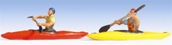 Kayaks x 2 (red & yellow)