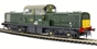 Class 17 Clayton diesel D8501 BR Green with small yellow panels