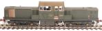Class 17 'Clayton' D8607 in BR green with small yellow panels - weathered