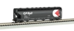 4-bay 56' Center-Flow covered hopper of the Canadian Pacific - black 388500