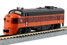 FP7A EMD 95C of the Milwaukee Road - digital sound fitted