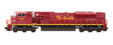 SD90/43MAC EMD 116 of the San Luis & Rio Grande