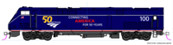 P42DC Genesis GE100 of Amtrak - digital fitted