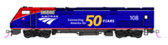 P42DC Genesis GE108 of Amtrak - digital sound fitted