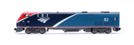 GE P42 Amtrak PhVII 82 Diesel Locomotive - DCC-Fitted