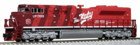 SD70ACe EMD 1988 of the Missouri-Kansas-Texas - digital sound fitted