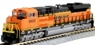 SD70ACe EMD 8780 of the BNSF - digital fitted