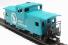American 36ft wide vision caboose in Great Northern livery
