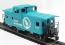 American 36ft wide vision caboose in Great Northern livery