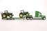 Peterbilt Low-loader with 2 x John Deere Tractors