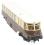 GWR AEC diesel railcar 23 in GWR chocolate and cream with white roof and shirtbutton emblem