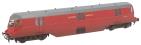 GWR AEC diesel parcels railcar W34W in BR crimson with grey roof "Express Parcels" - weathered