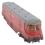 GWR AEC diesel parcels railcar W34W in BR crimson with grey roof "Express Parcels" - weathered