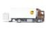 Man box truck with tail lift 'UPS'