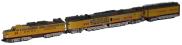 GE coal turbine 4 80 of the Union Pacific Railroad - Proto-Sound fitted - 3-rail
