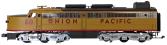 GE coal turbine 4 80 of the Union Pacific Railroad - Proto-Sound fitted - 3-rail