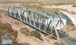 Brass 200' Truss Bridge, Painted Black
