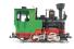0-4-0T Stainz No.2 in Green & Black
