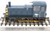 Class 03 shunter in BR blue with 'flowerpot' exhaust - unnumbered
