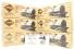 8000 gallon type 21 riveted tank cars 'UTLX' 77812 / 77356 / 78241 / 78156 / 77640 / 78322 - pack of six