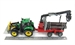 Tractor and large trailer