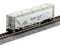 3-bay NACC PD 3000 covered hopper of Conrail - light grey with black lettering 898000