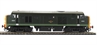 Class 23 Baby Deltic diesel D5903 in BR Green livery with full yellow ends and 4 character headcode