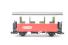 Buffet Coach in Red & White