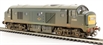 Class 23 Baby Deltic D5905 in BR Green with small yellow ends - weathered