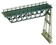 Additional steel truss bridge span with trestle - plastic kit