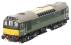 Class 25 D5243 in BR two tone green with small yellow panels