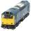 Class 25 25095 in BR blue with black cab windows and front numbers