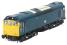 Class 25 25301 in BR blue with domino headcodes