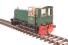 Class 05 shunter in BR green with no yellow ends