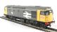Class 26 BRCW Sulzer diesel 26041 in Railfreight grey livery with large logo