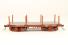 Twin Pack 18' Flat Cars - Painted, Unlettered