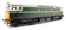 Class 26 BR Green (Unnumbered) with Small Yellow Panel Diesel Locomotive - Damaged Box