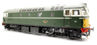 Class 26 BR Green (Unnumbered) with Small Yellow Panel Diesel Locomotive - Damaged Box