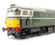 Class 26 BR Green (Unnumbered) with Small Yellow Panel Diesel Locomotive - Damaged Box