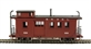 Wood side door caboose (with lighting) - Sandy river & Rangeley lake