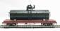 Bogie Tank Car with Flat Frame in Unlettered Black