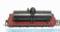 Bogie Tank Car with Flat Frame in Unlettered Black